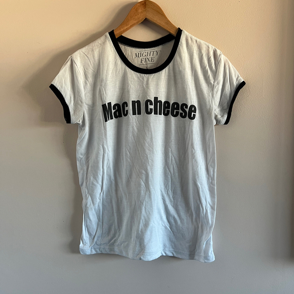 Mighty Fine | Mac n Cheese Graphic T-Shirt - Picture 1 of 4